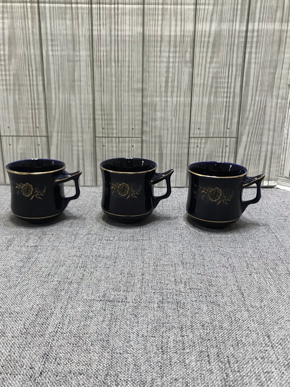 Set of 3 ETC by CerArt Demitasse Cups